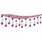 Beistle 12in. x 12Feet Stars & Stripes Ceiling Decor - 6 Pack
